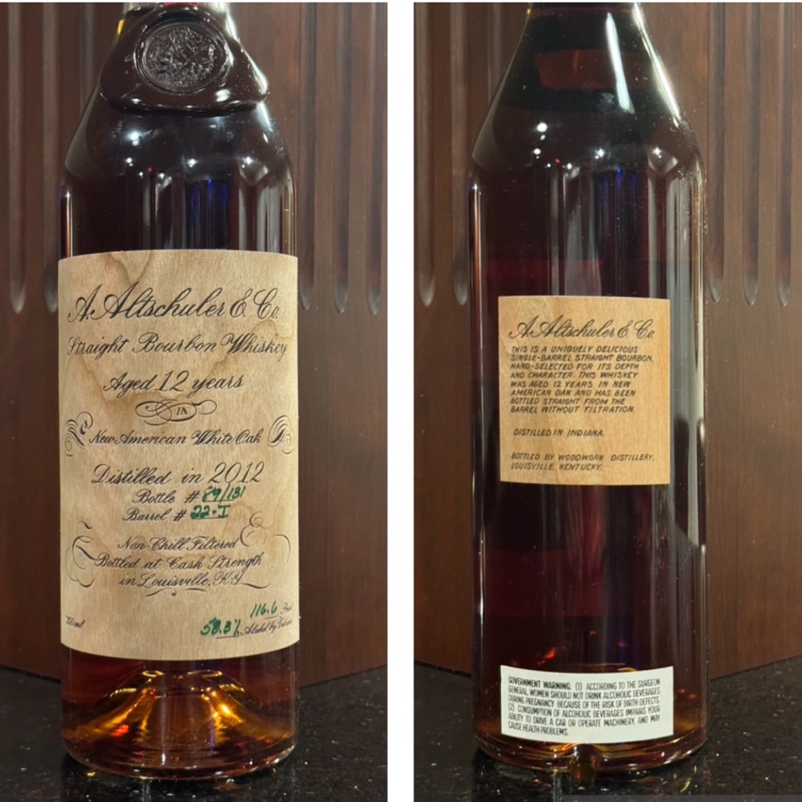 A Altschuler & Co Aged 12 Years