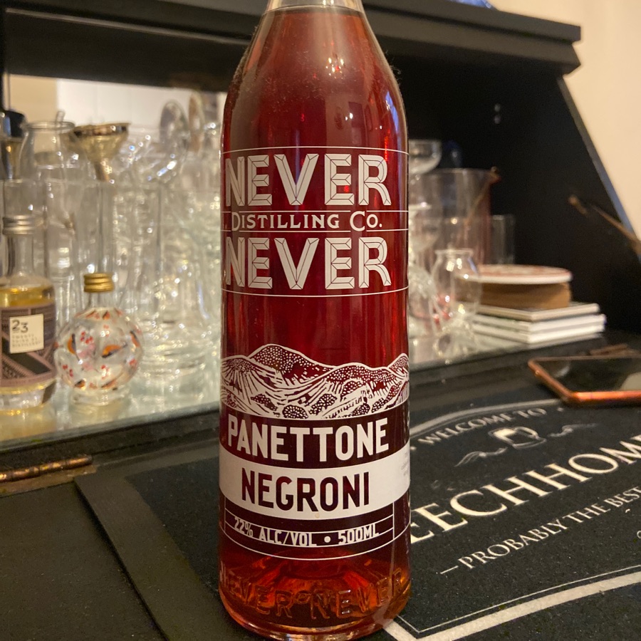 Never Never Panettone Negroni