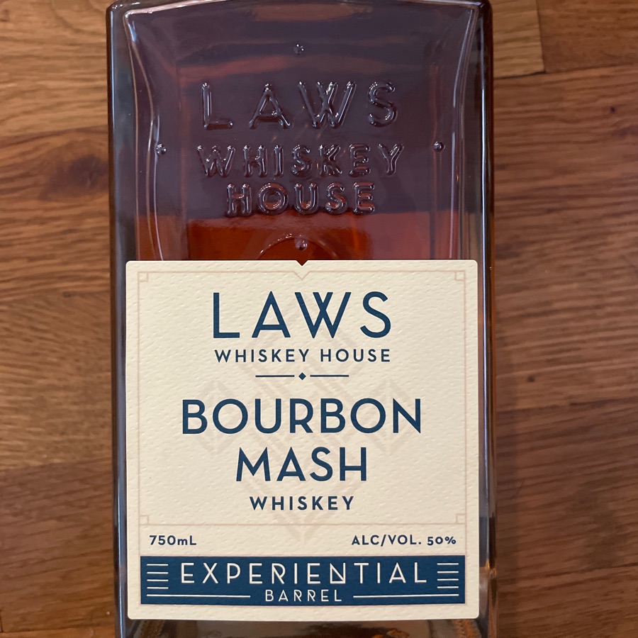 Law's Experimental Bourbon Mash Whiskey
