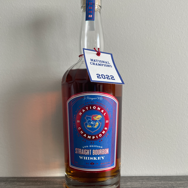Rieger's Straight Bourbon Whiskey (2022 National Champions)