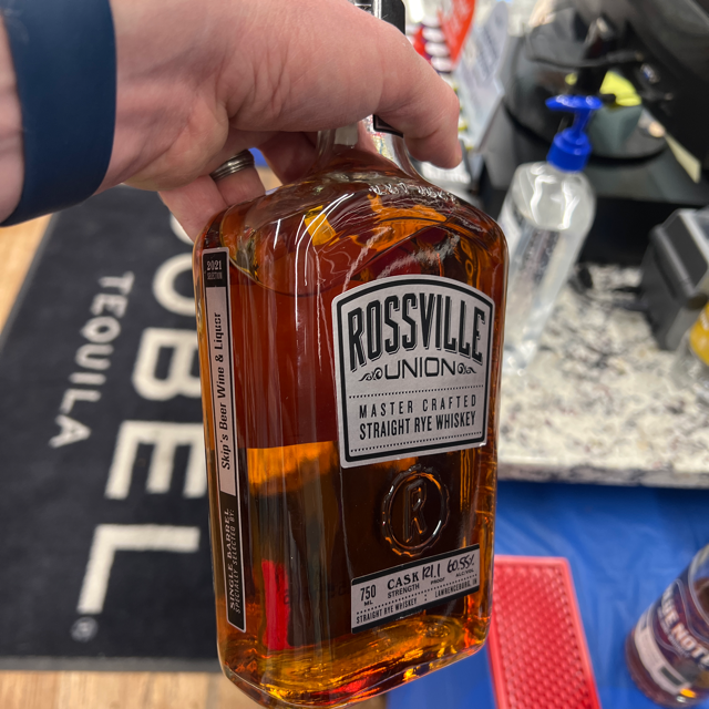 Rossville Union Master Crafted Straight Rye Whiskey (Skip's Liquor)