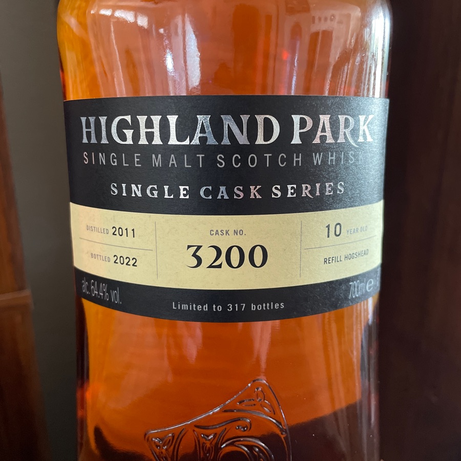 Highland Park Single Cask Series Cask 3200