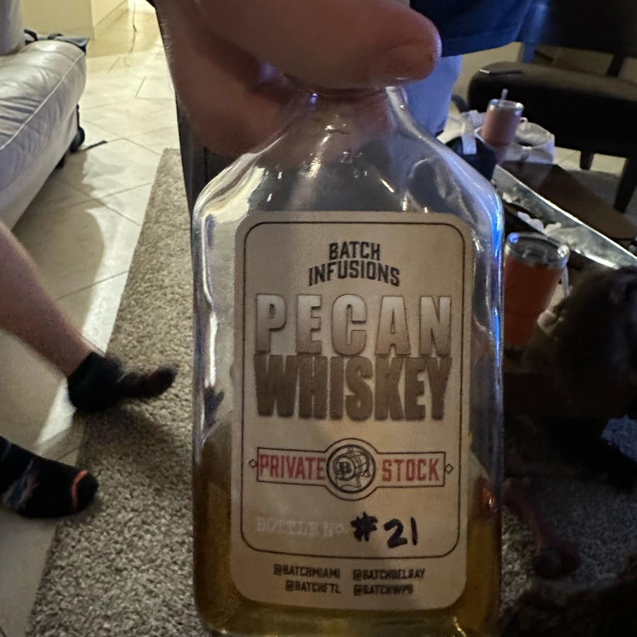 Batch Pecan Whiskey