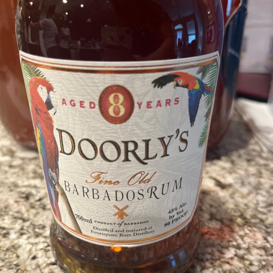 Doorly's Aged 8 year Barbados Rum
