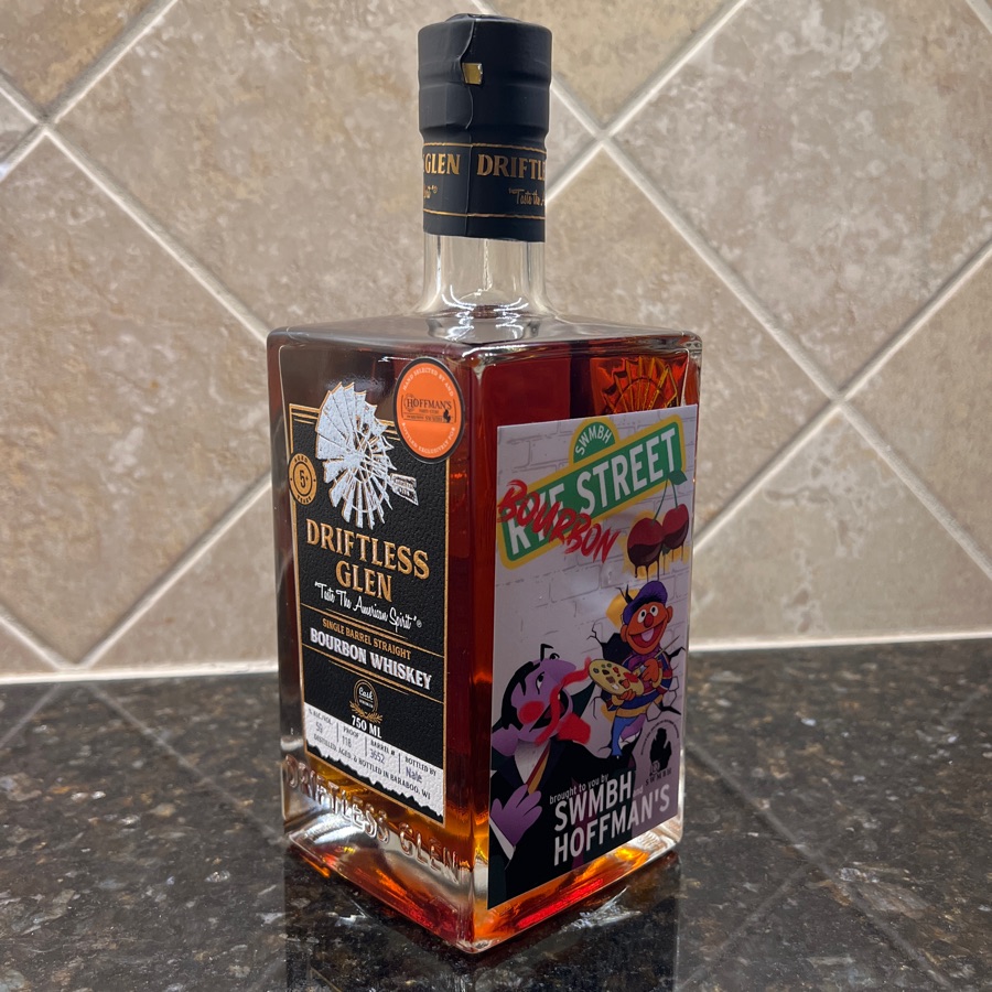 Driftless Glen Single Barrel Straight Bourbon Whiskey (SWMBH Bourbon Street)