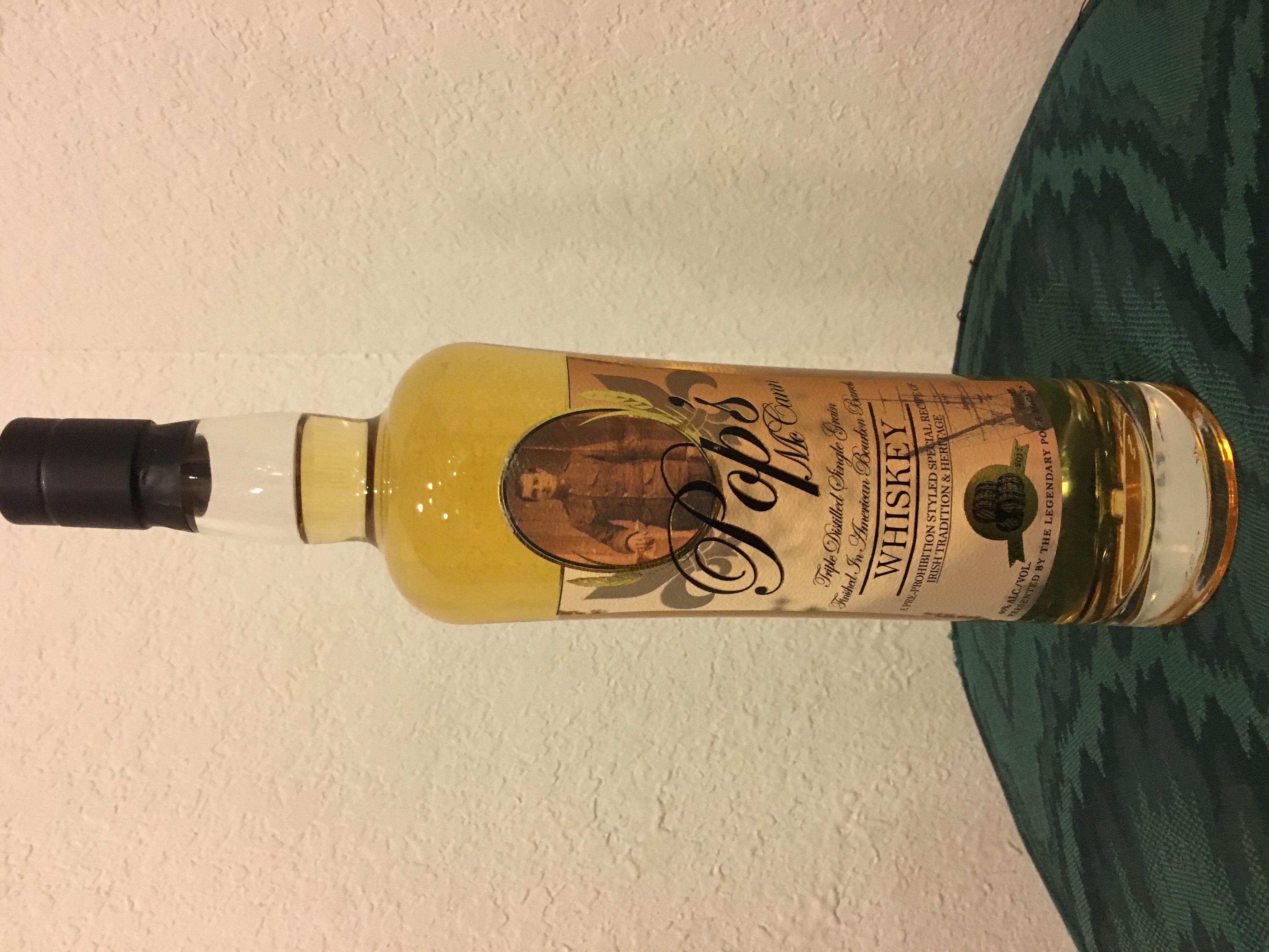 Pop's McCann Single Grain Whiskey