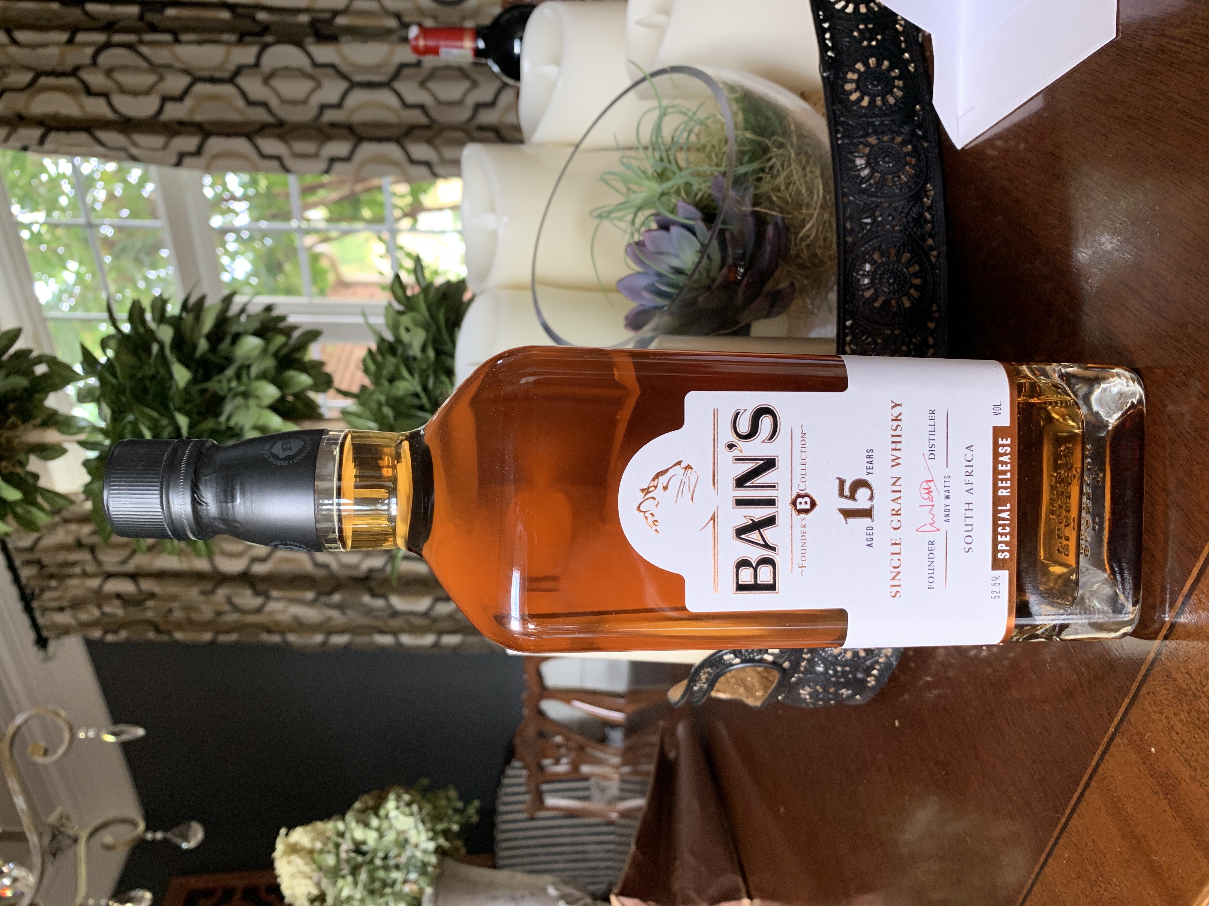 Bain's 15 year single grain whisky special release