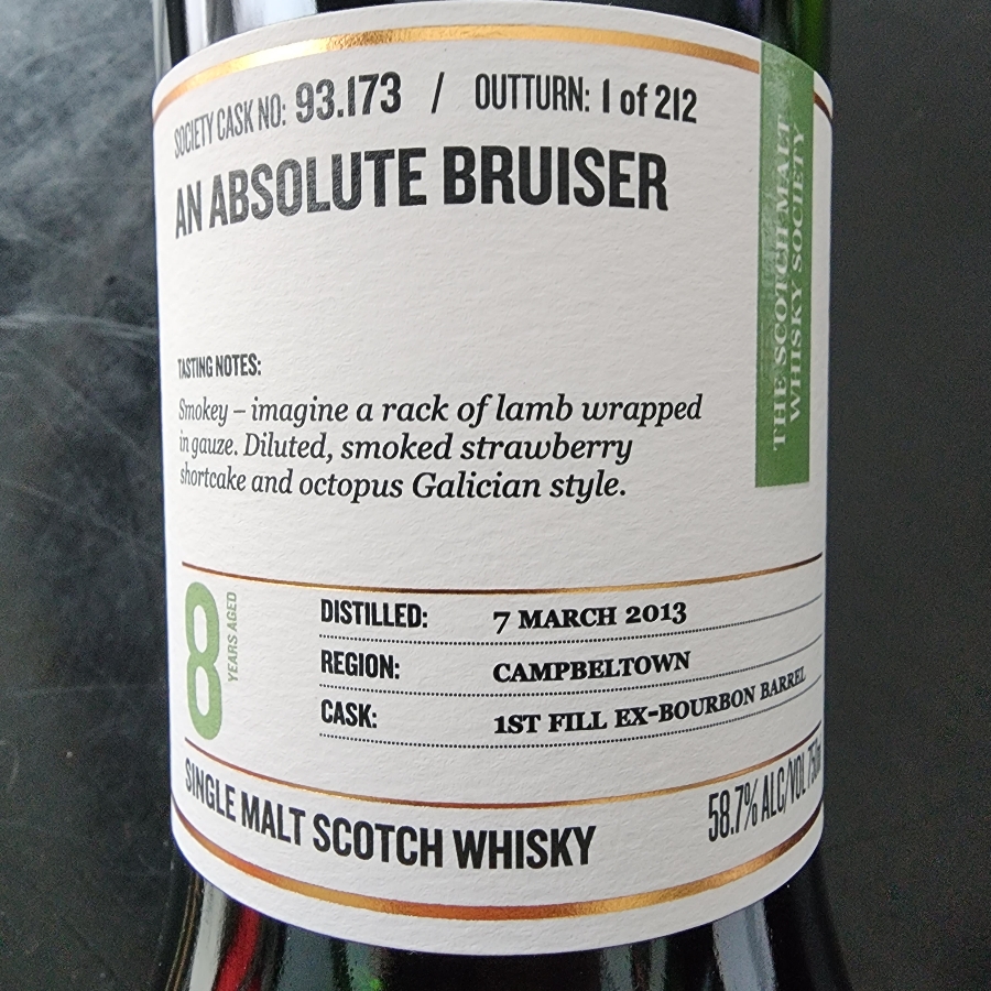 SMWS 93.173 An Absolute Bruiser