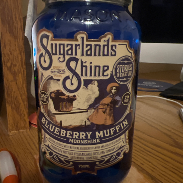 Sugarlands Shine Blueberry Muffin Moonshine