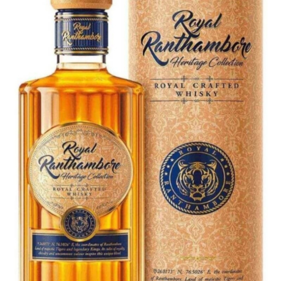 Royal Ranthambore Heritage Collection Royal Crafted Whisky