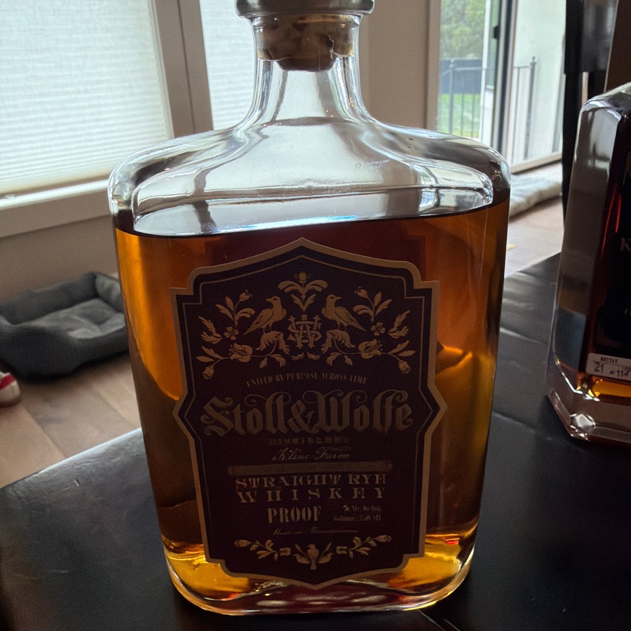Stoll & Wolfe Kline Farm Rosen Rye Straight Rye Whiskey