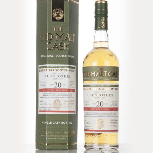 Glenrothes 20 Year Old 1996 (Cask 13093) Old Malt Cask (Hunter Laing)