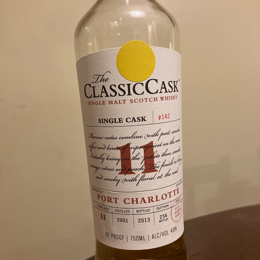 Port Charlotte Classic Cask #142