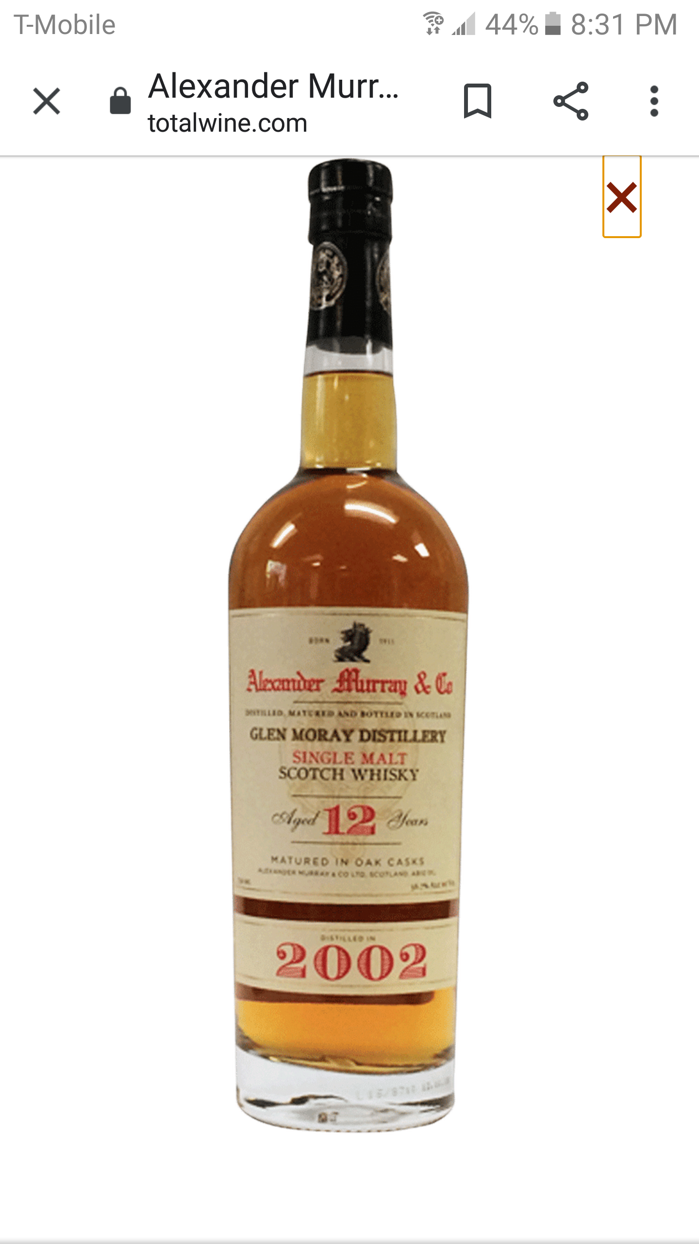 Glen Moray 2002 (Alexander Murray)
