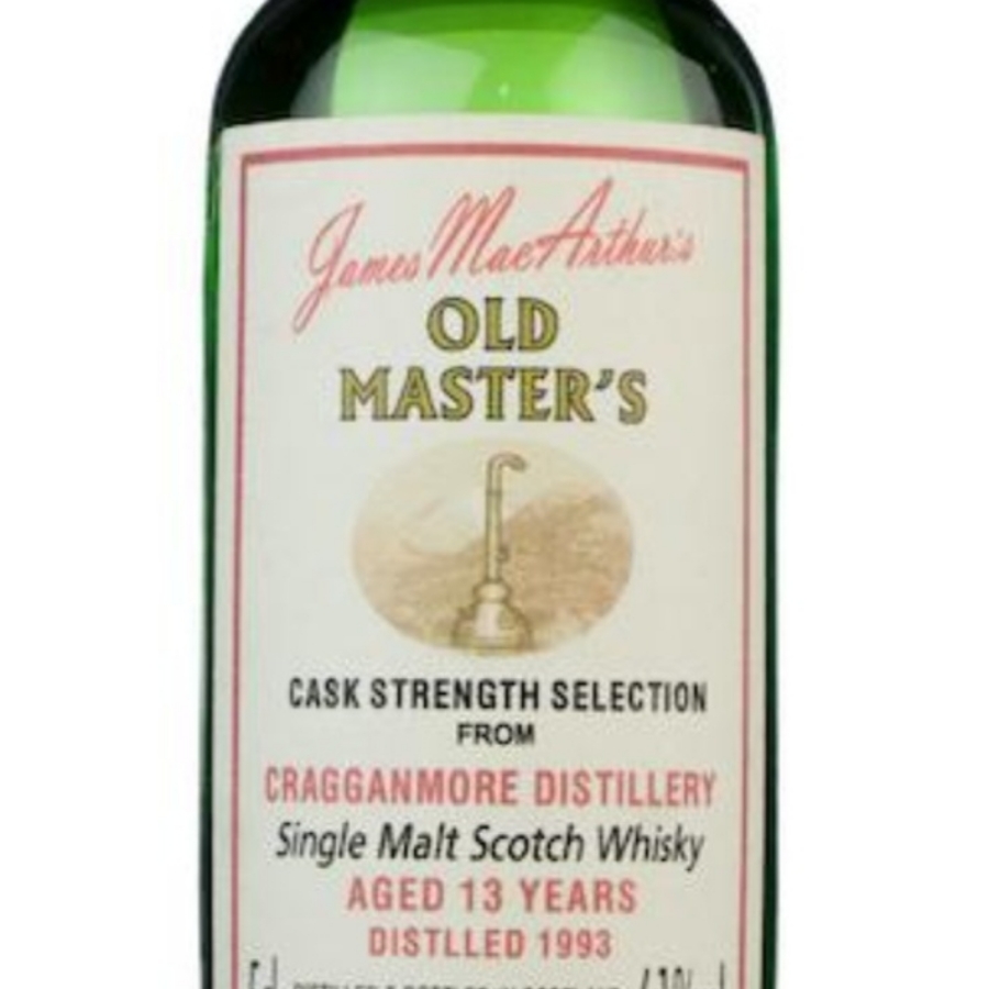 James MacArthur's Old Masters Cask Strength Collection - Cragganmore 13 Years Old (1993)