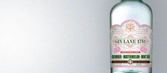 Gin Lane 1751 Cucumber Watermelon Mint Gin