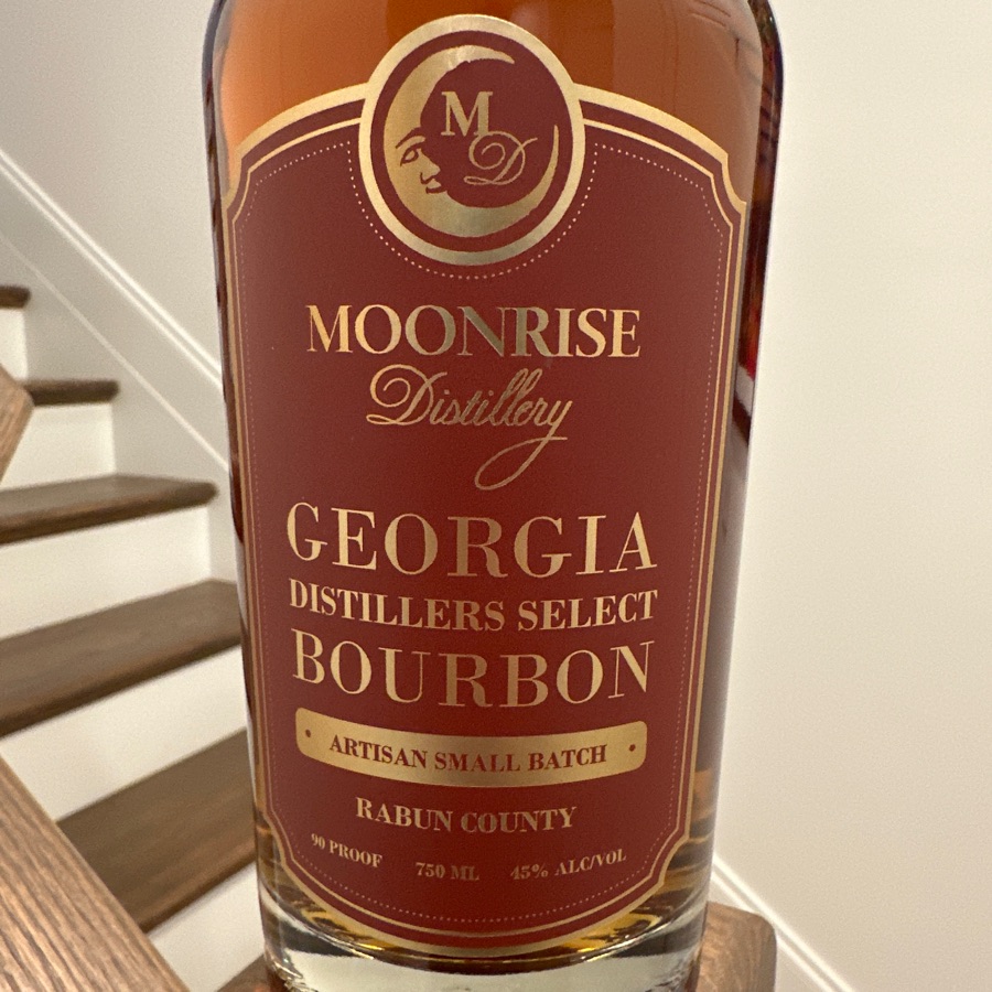 Moonrise Distillery Georgia Select Bourbon