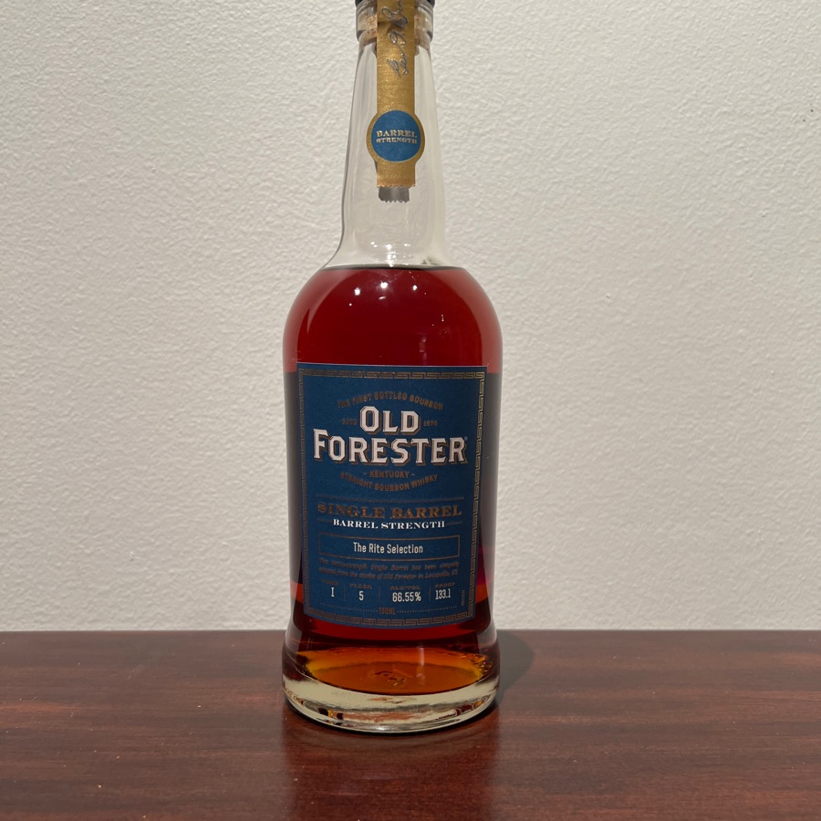 Old Forester Single Barrel Barrel Strength - "The Rite Selection" (Buy Rite Store Pick)