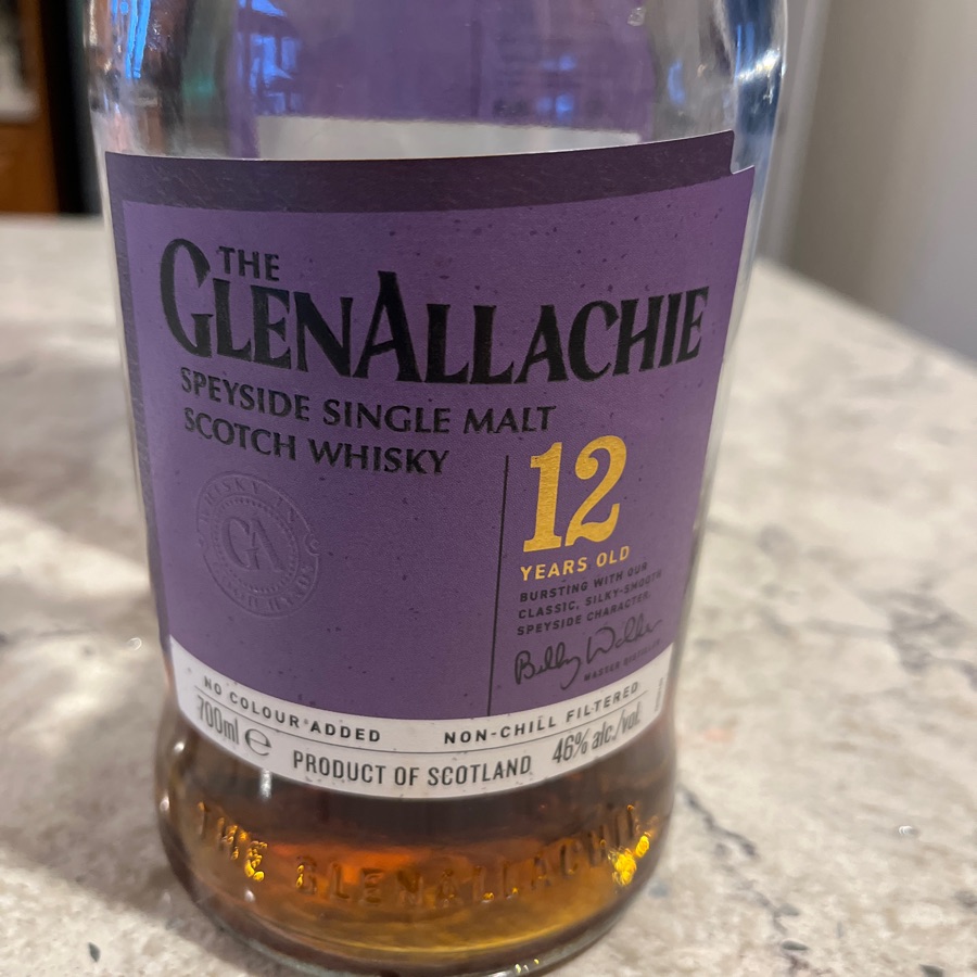 the glenallachie speyside single malt 12 years old