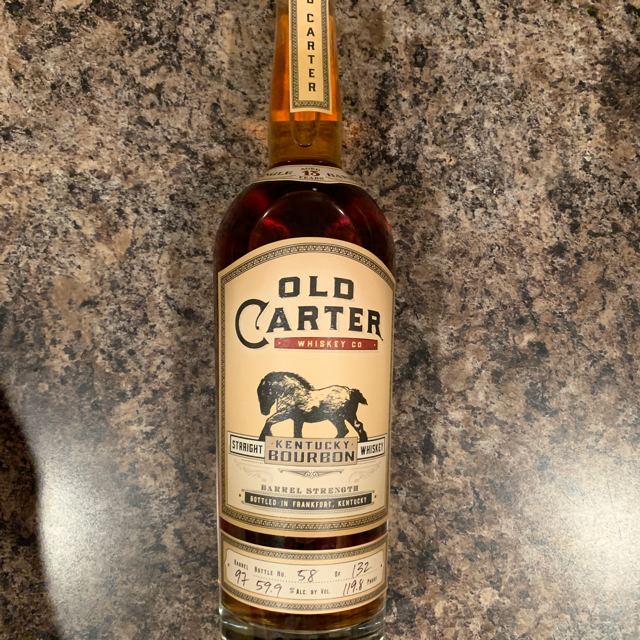 Old Carter 13 Year Kentucky Straight Bourbon Single Barrel #97 (2020 Release)