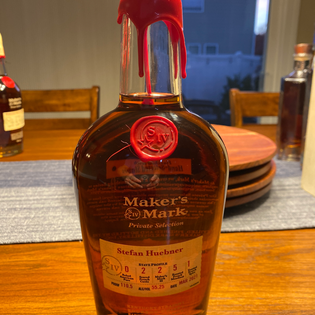 Maker's Mark Private Selection Stefan Huebner