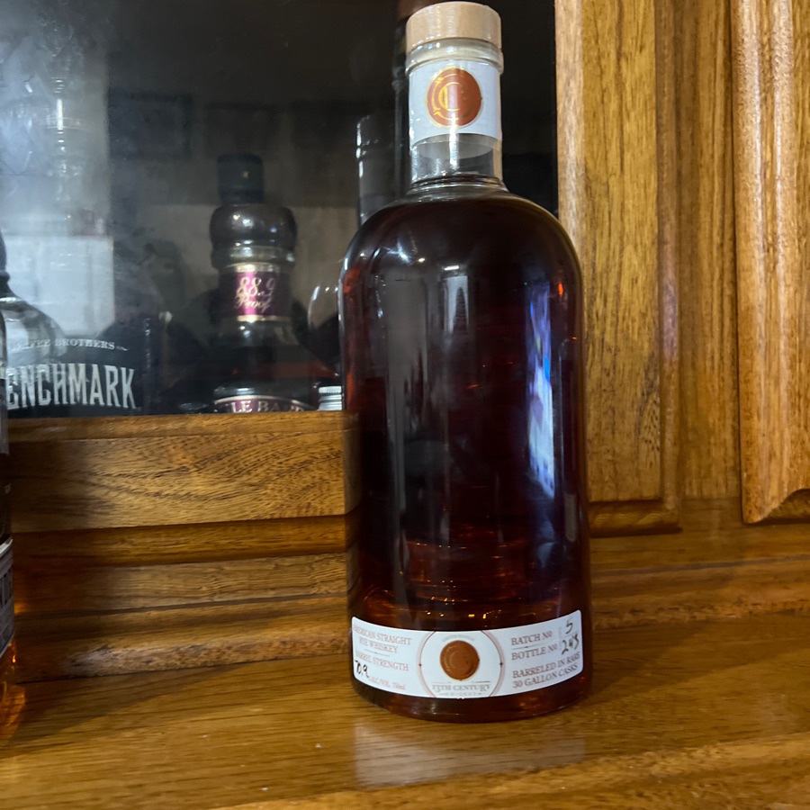 13th Century American Staight Barrel Strength Rye