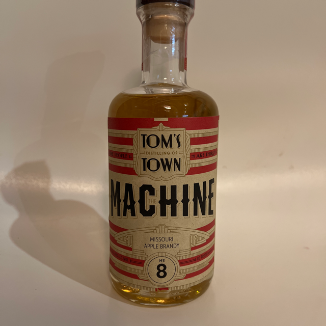 Tom's Town Machine No. 8 Missouri Apple Brandy