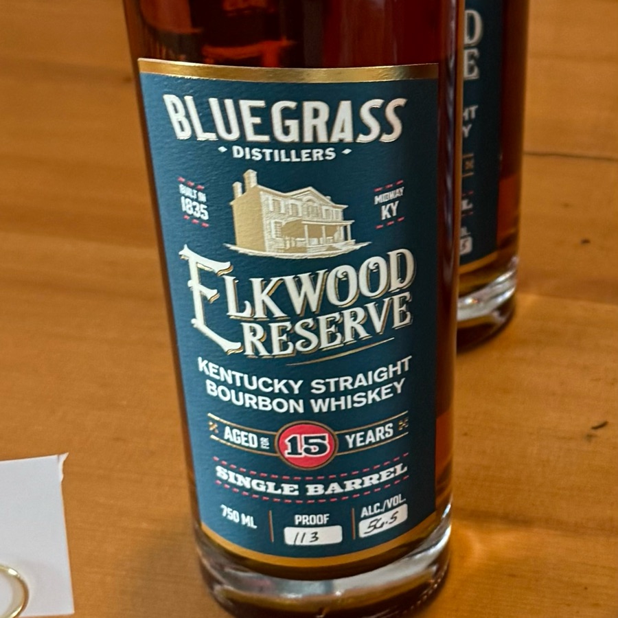 Bluegrass Distillers Elkwood Reserve Single Barrel