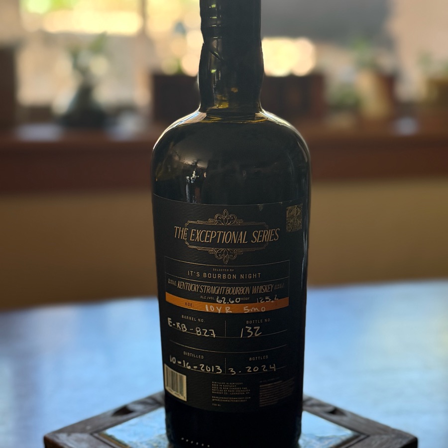 Rare Character The Exceptional Series "It's Bourbon Night" Single Barrel