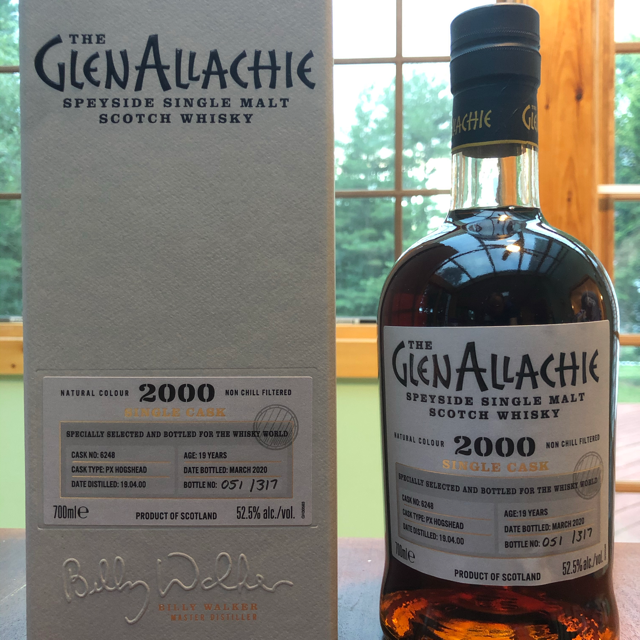 Glenallachie 19 Year Old 2000 Single Cask (Cask #6248)