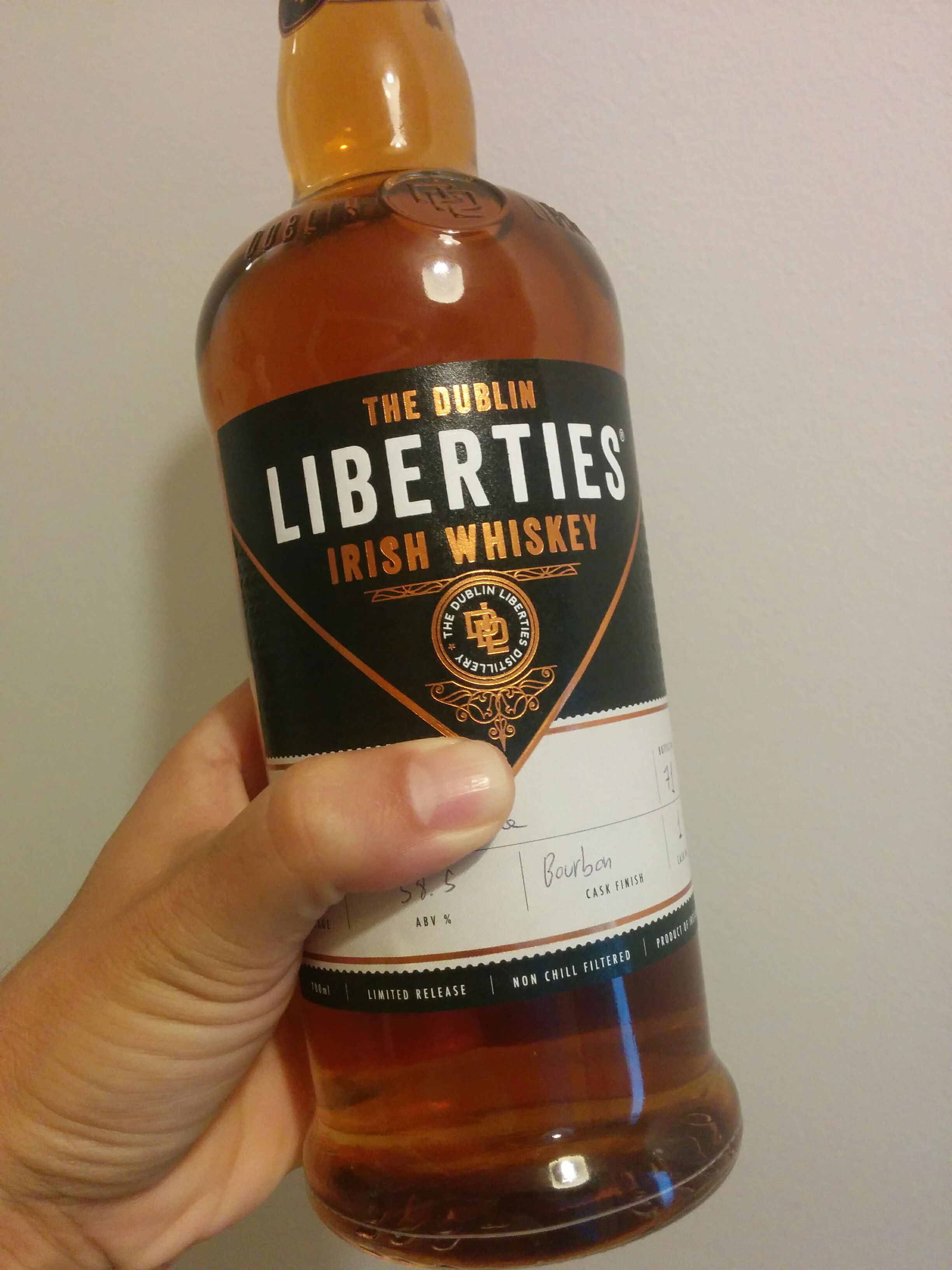 The Dublin Liberties Distillery Exclusive Single Malt Cask Strength