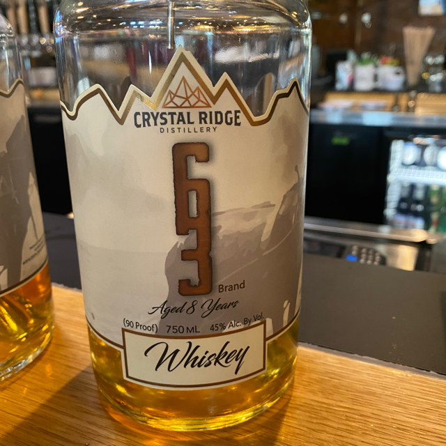 Crystal Ridge 63 Whiskey: 8 Years