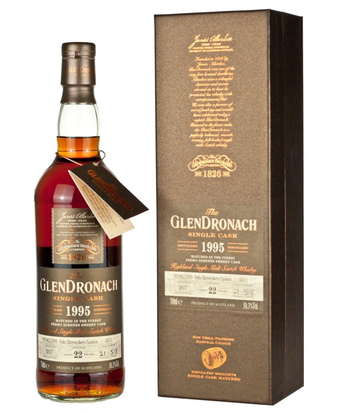 Glendronach 1995 22 Year Cask 3311