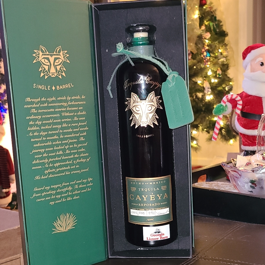 Tequila Cayéya Single Barrel Reposado