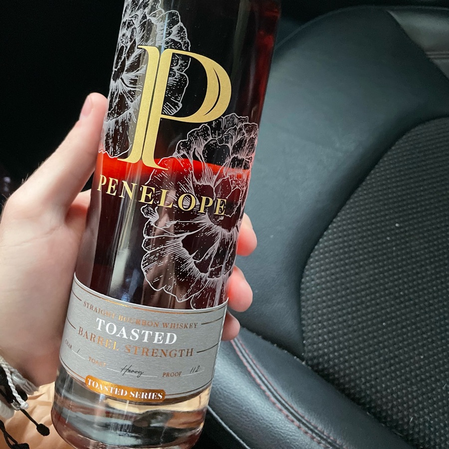 Penelope Toasted Barrel Strength Bourbon (Char 1, Toast Heavy)