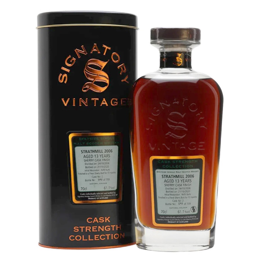 Strathmill 13 2006/2020 (Signatory Cask Strength Collection)