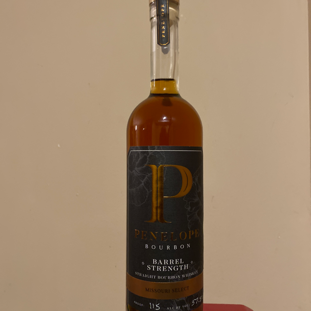 Penelope Toasted Barrel Strength Bourbon (Missouri Select)