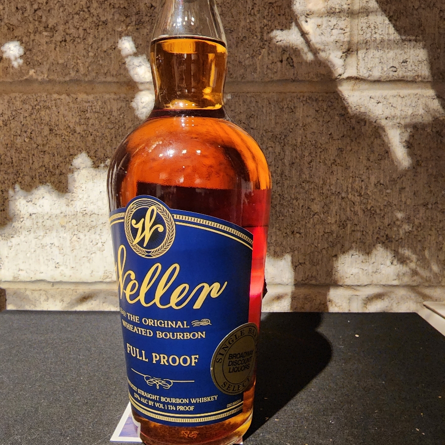 Weller Full Proof Single Barrel for Broadway Discount Liquors
