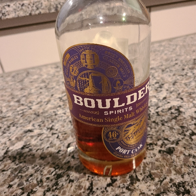 Boulder Spirits American Single Malt Port Cask Finish