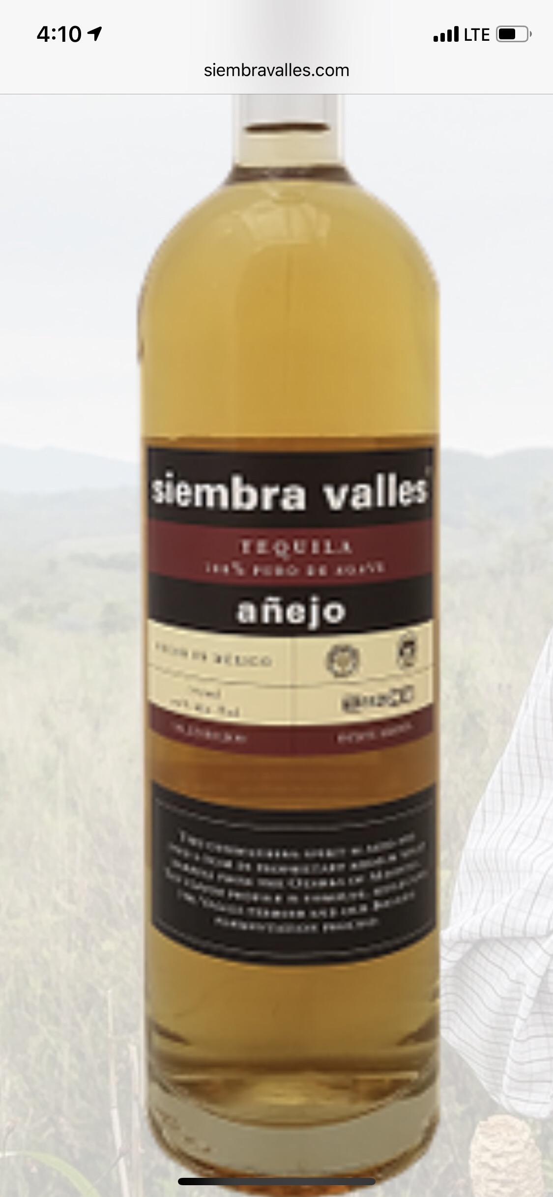 Siembra Valles Añejo