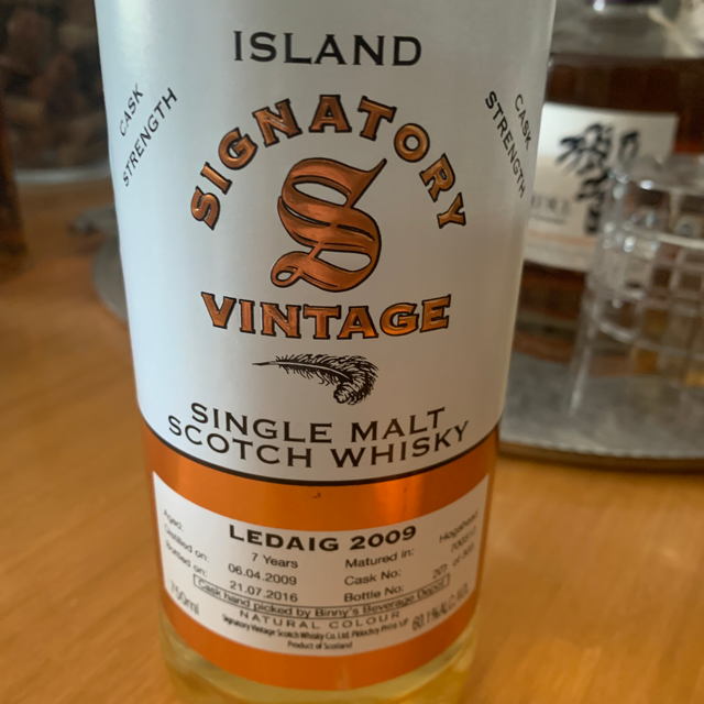 Ledaig 2009 7 year single cask