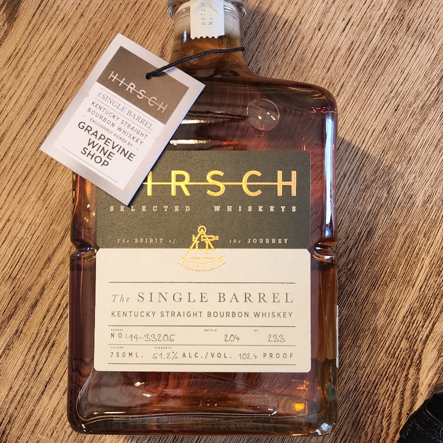 HIRSCH The Single Barrel White - Barrel Pick, Grapevine Wine Shop
