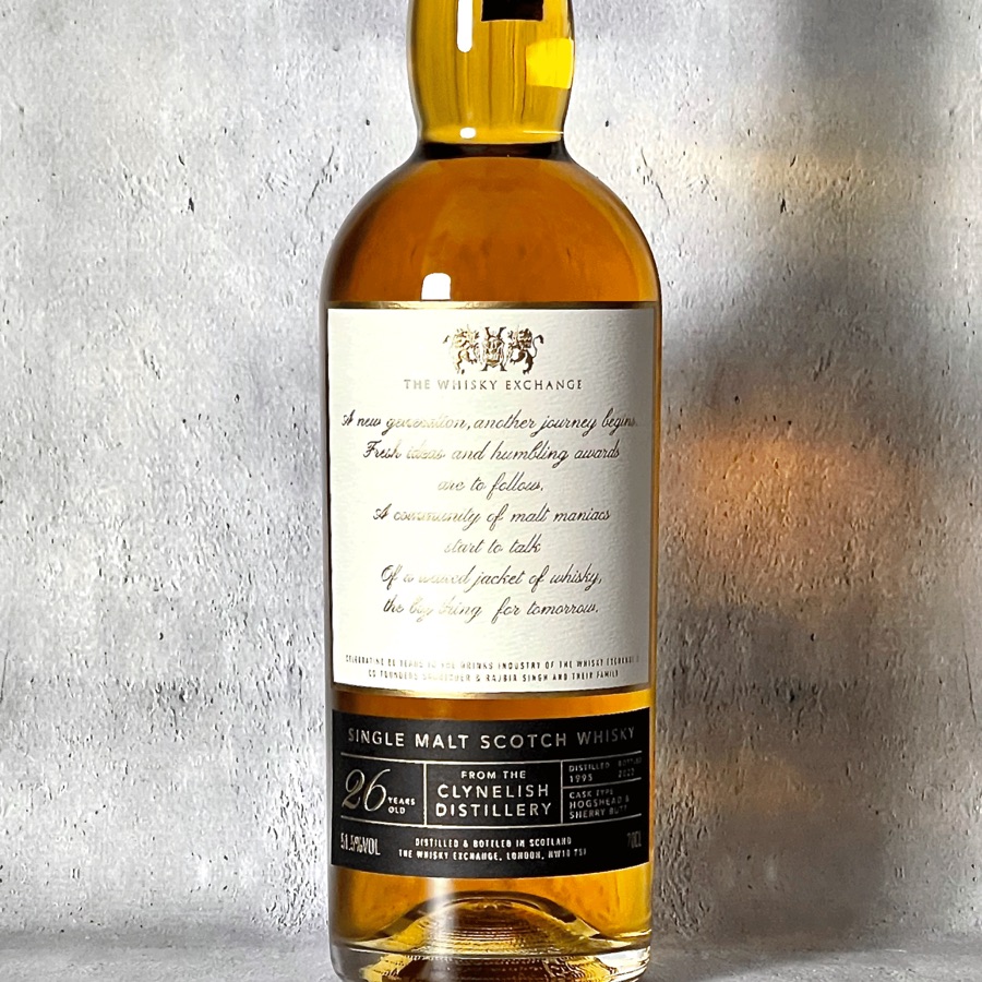 The Whisky Exchange Clynelish 26
