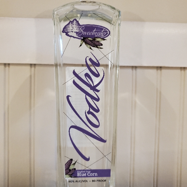 Sweetwater Distillery Blue Corn Vodka