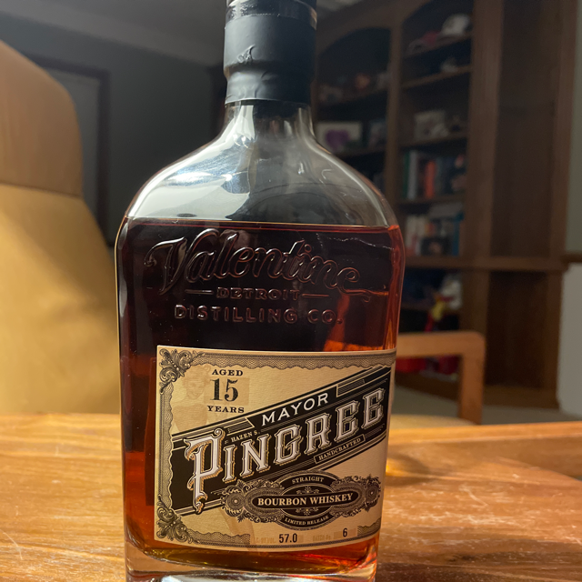 Mayor Pingree 15 Year Black Label Bourbon