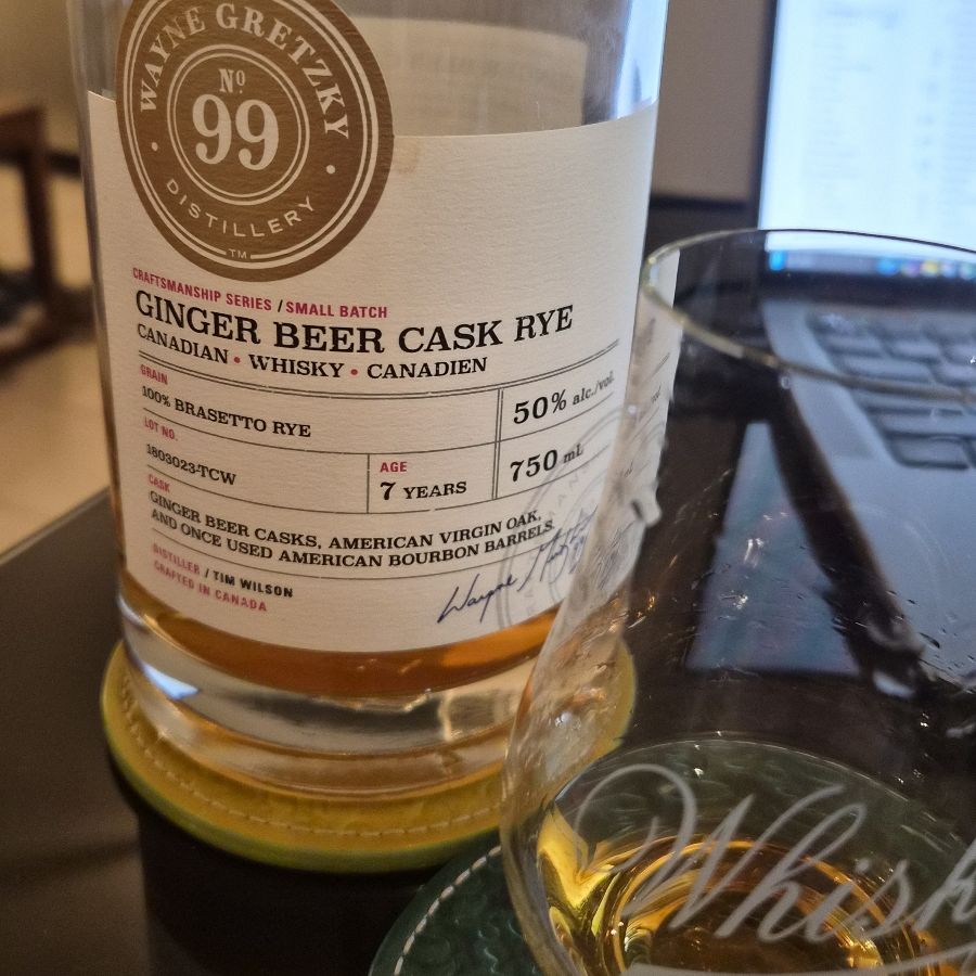 Ginger Beer Cask Rye Wayne Gretzky