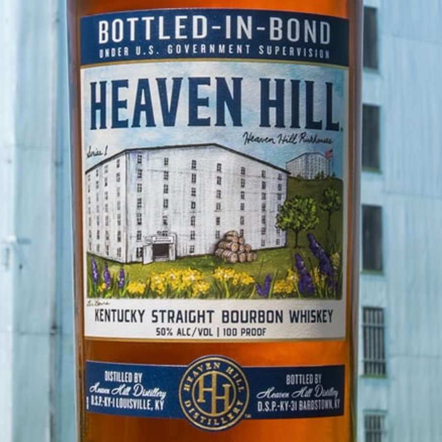 Heaven Hill Bottled-In-Bond Kentucky Straight Bourbon Whiskey - Artist Series Collection - Series 1 - Heaven Hill Rickhouses