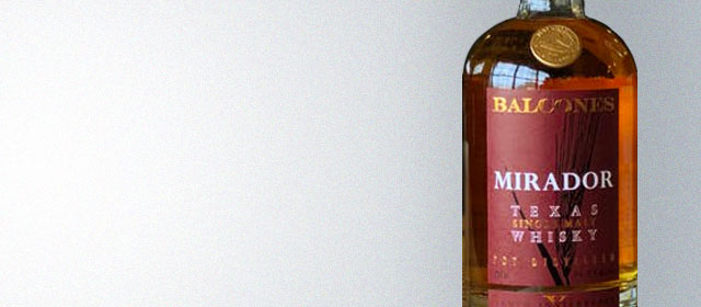 Balcones Mirador Texas Single Malt