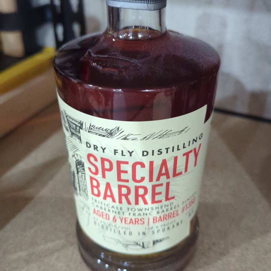 dry fly distilling specialty barrel triticale townshend
