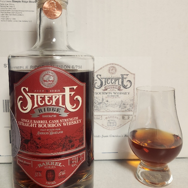 Steeple Ridge Single Barrel Bourbon (Logan Hy-Vee)
